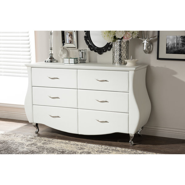 House of Hampton Axis 6 Drawer Dresser Wayfair